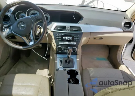 2013 Mercedes-Benz C 250 from USA, damaged, VIN WDDGJ4HB7DG011248